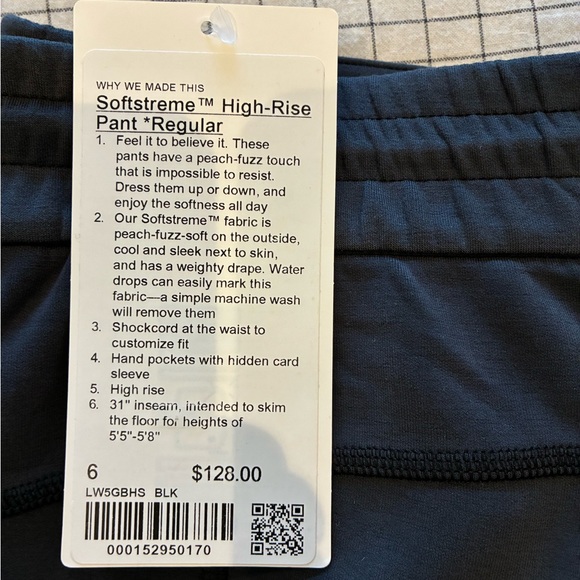 lululemon athletica Black Track Pants - Picture 7 of 9